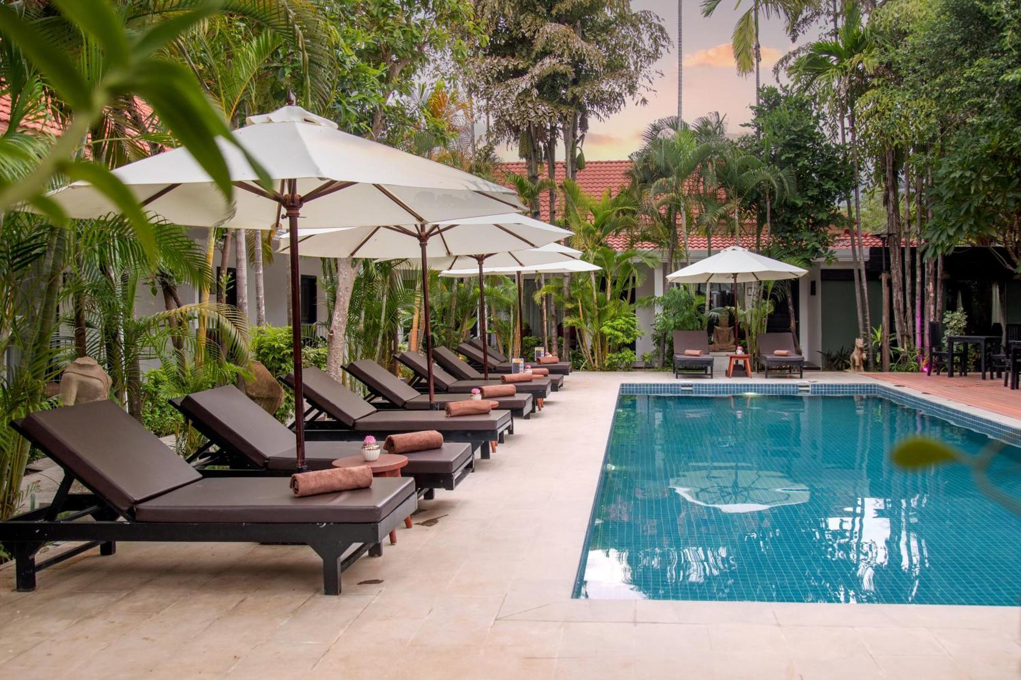 The Oasis Harbor Hotel Siem Reap Bagian luar foto