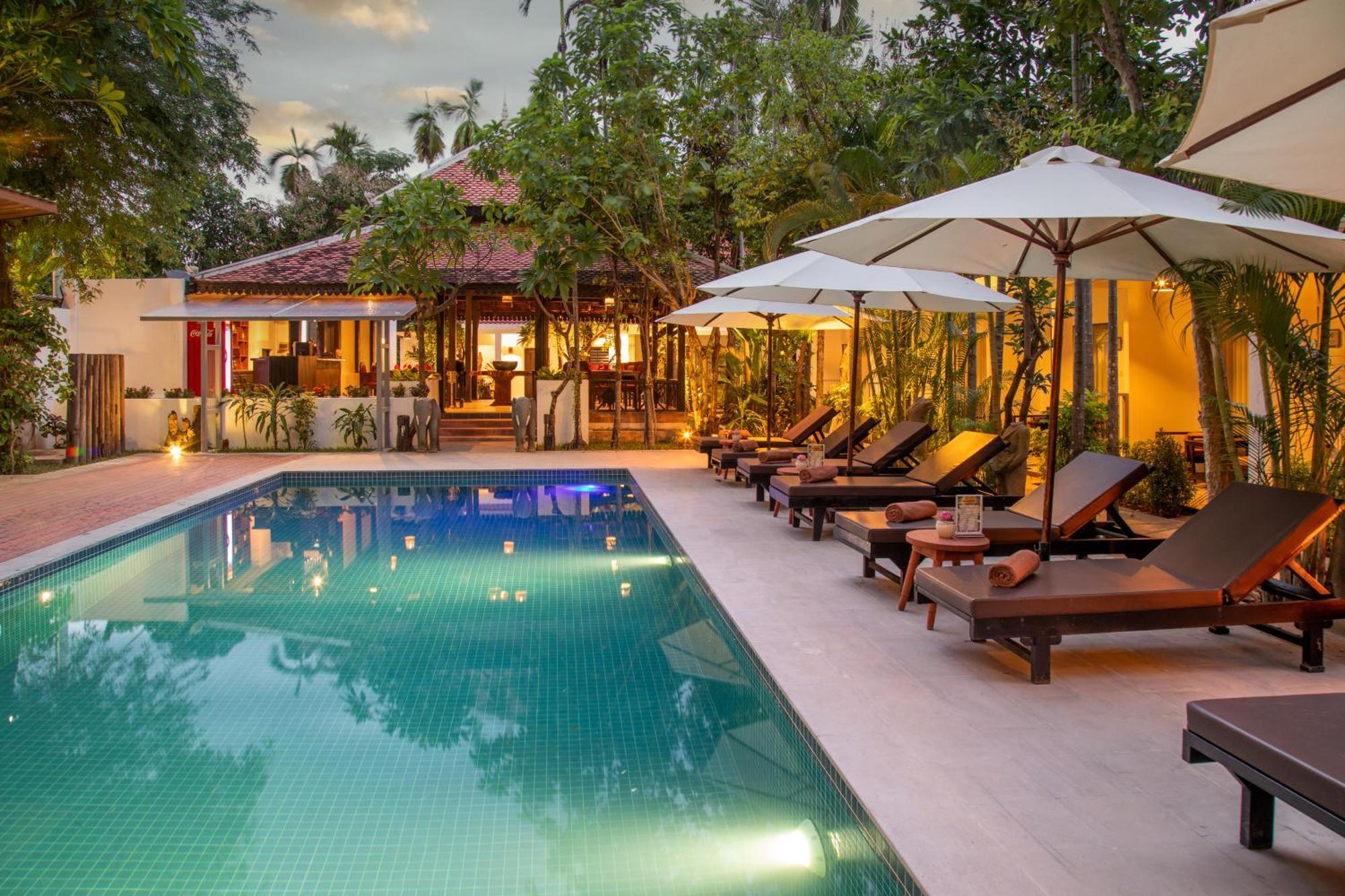 The Oasis Harbor Hotel Siem Reap Bagian luar foto