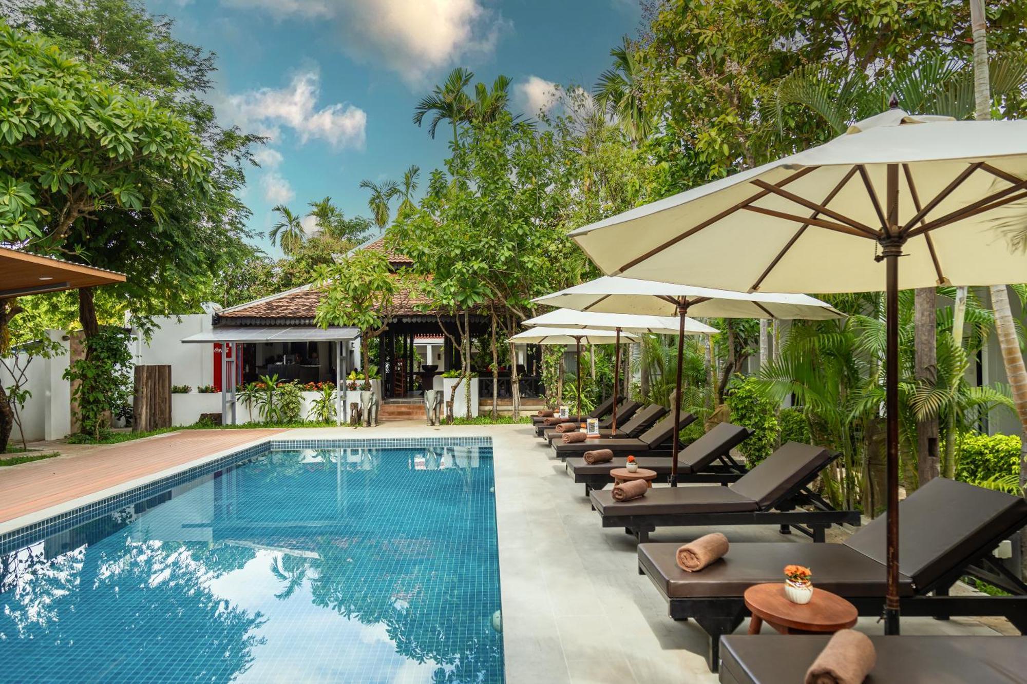 The Oasis Harbor Hotel Siem Reap Bagian luar foto