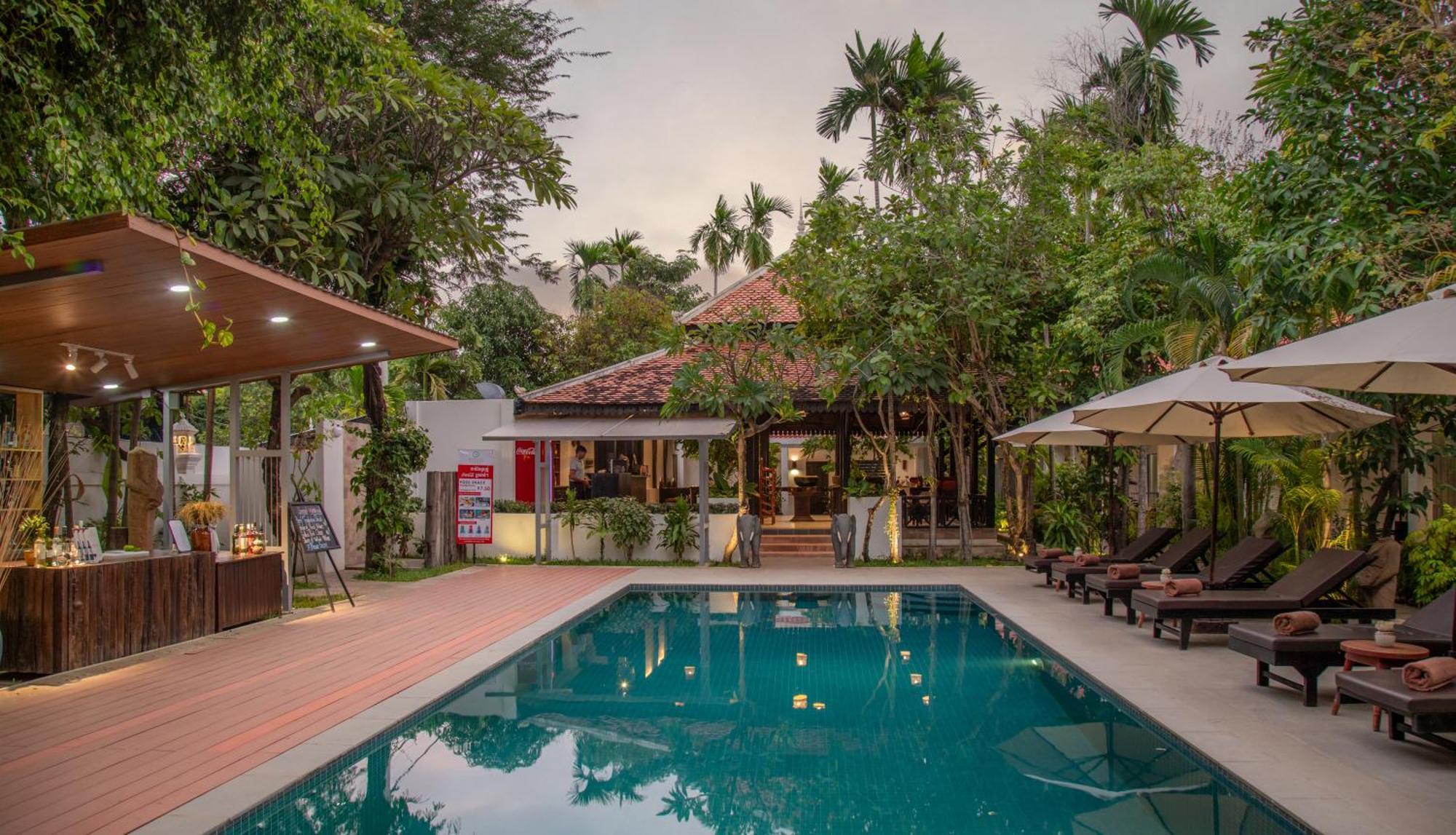 The Oasis Harbor Hotel Siem Reap Bagian luar foto